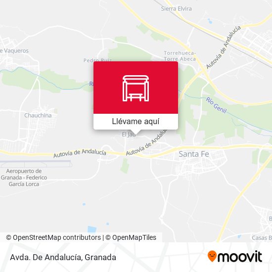 Mapa Avda. De Andalucía