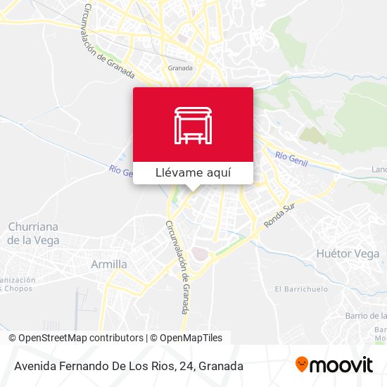 Mapa Avenida Fernando De Los Rios, 24