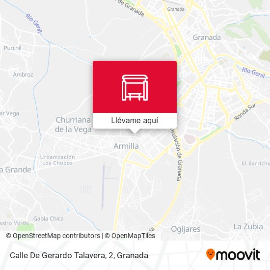 Mapa Calle De Gerardo Talavera, 2