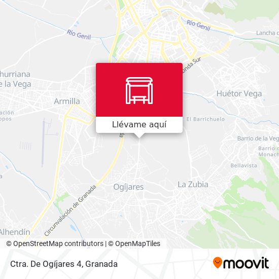 Mapa Ctra. De Ogíjares 4