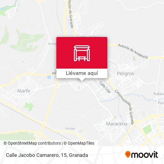 Mapa Calle Jacobo Camarero, 15