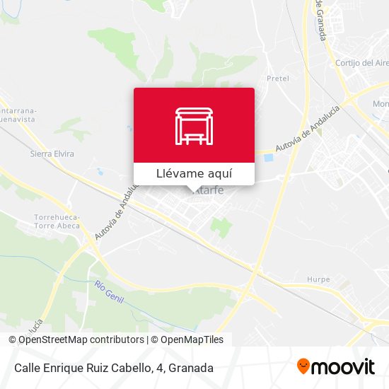 Mapa Calle Enrique Ruiz Cabello, 4