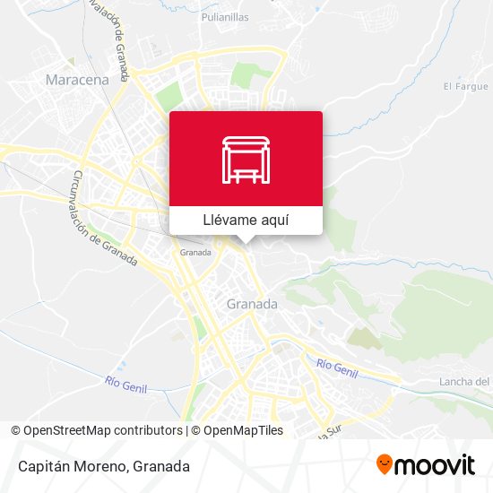 Mapa Capitán Moreno