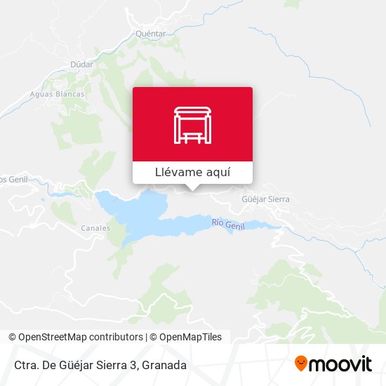 Mapa Ctra. De Güéjar Sierra 3