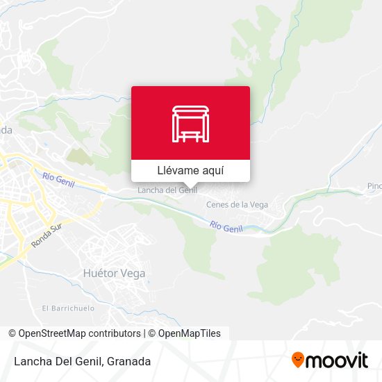 Mapa Lancha Del Genil