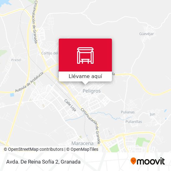 Mapa Avda. De Reina Sofía 2