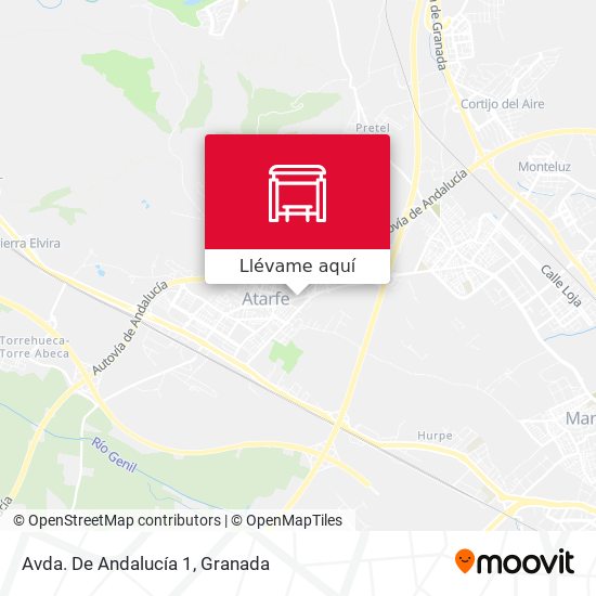 Mapa Avda. De Andalucía 1