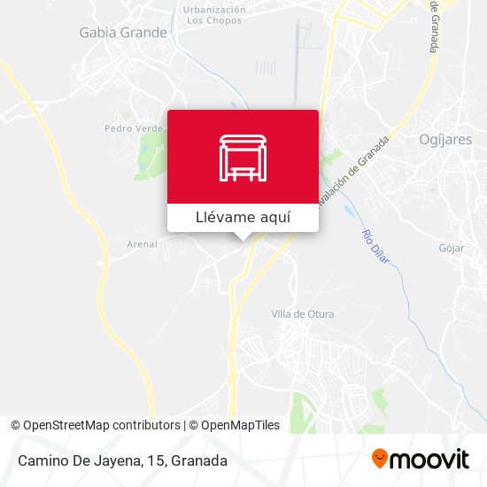 Mapa Camino De Jayena, 15