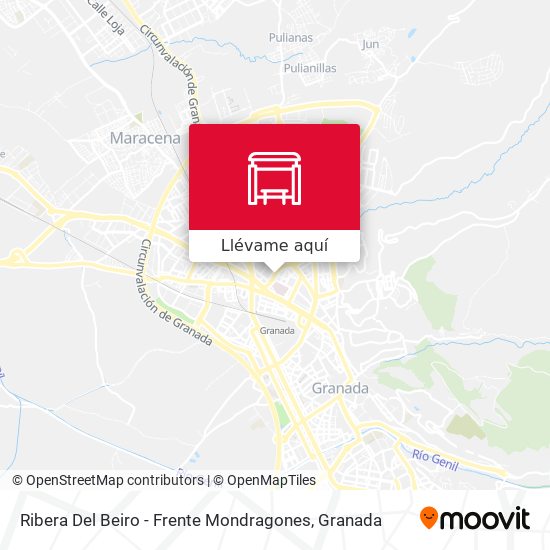Mapa Ribera Del Beiro - Frente Mondragones