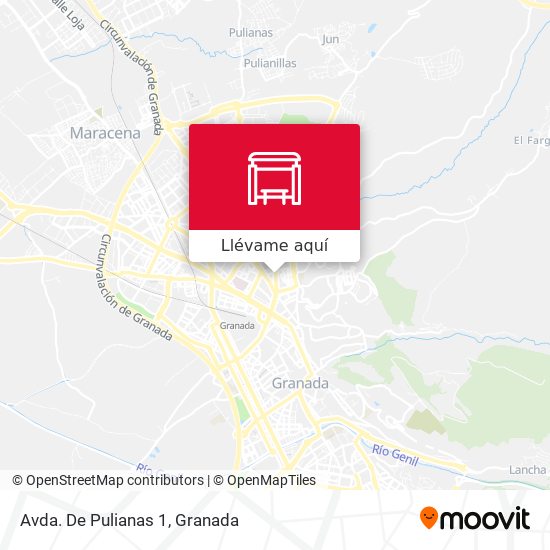 Mapa Avda. De Pulianas 1