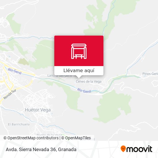 Mapa Avda. Sierra Nevada 36