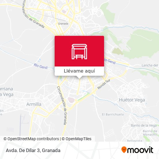 Mapa Avda. De Dílar 3