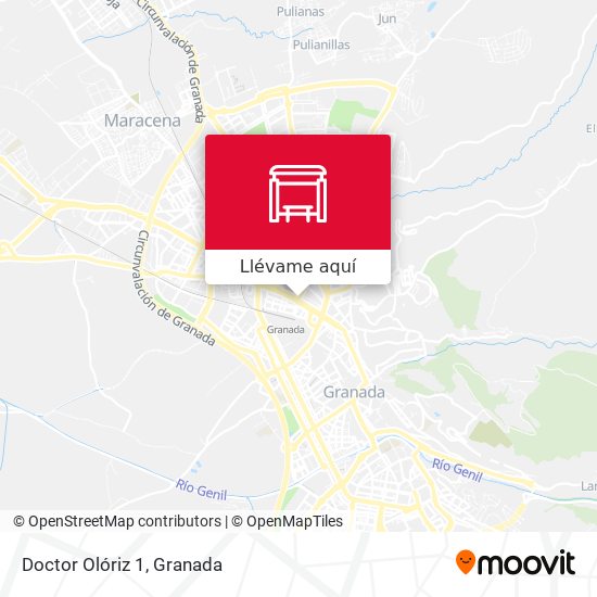 Mapa Doctor Olóriz 1