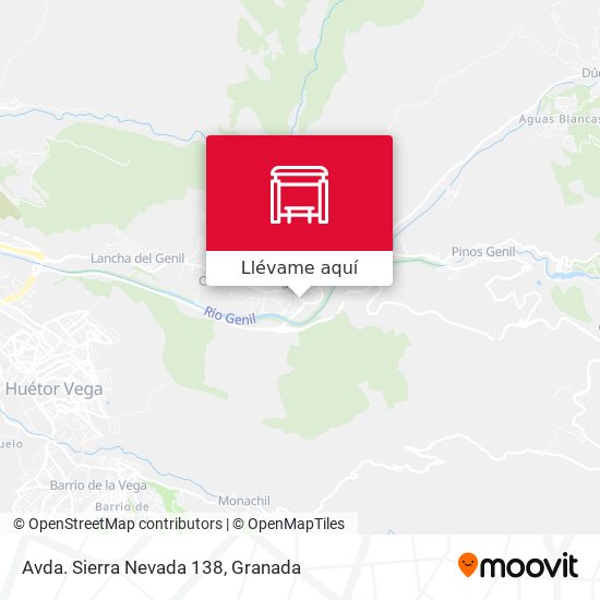 Mapa Avda. Sierra Nevada 138