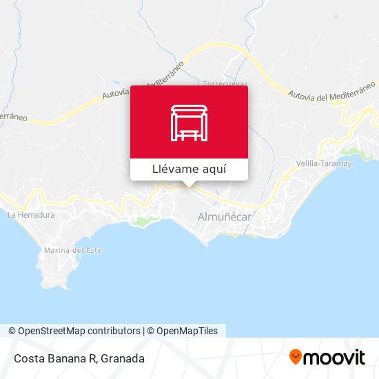 Mapa Costa Banana R
