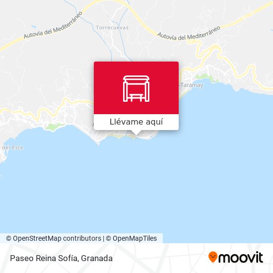 Mapa Paseo Reina Sofía
