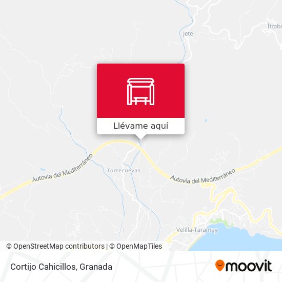 Mapa Cortijo Cahicillos
