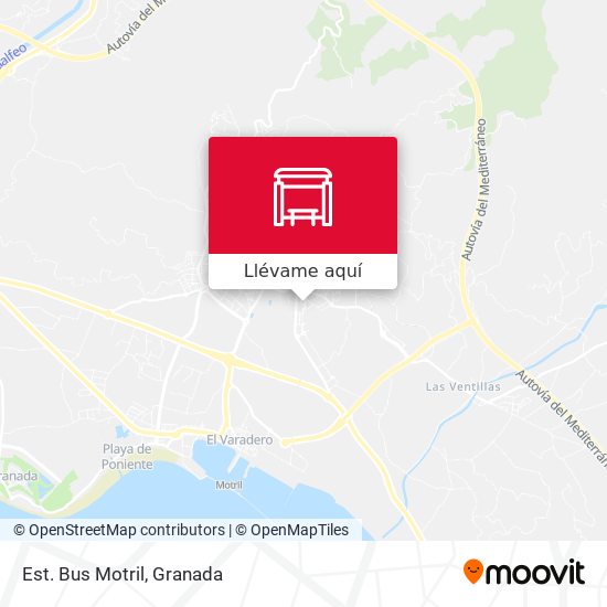 Mapa Est. Bus Motril