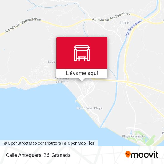 Mapa Calle Antequera, 26