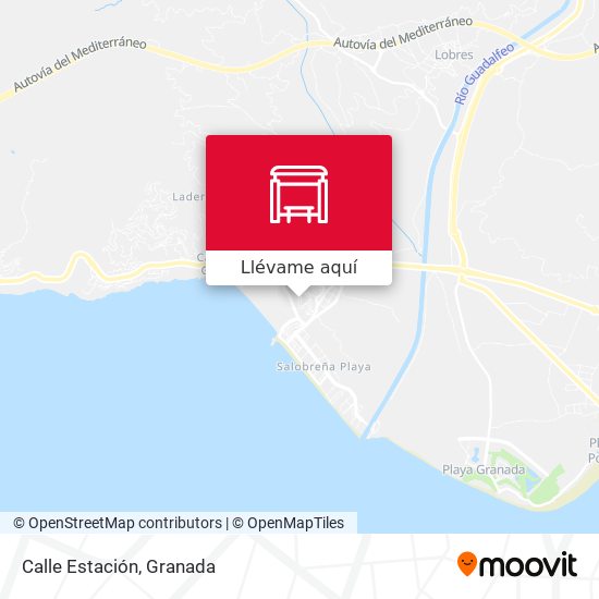Mapa Calle Estación