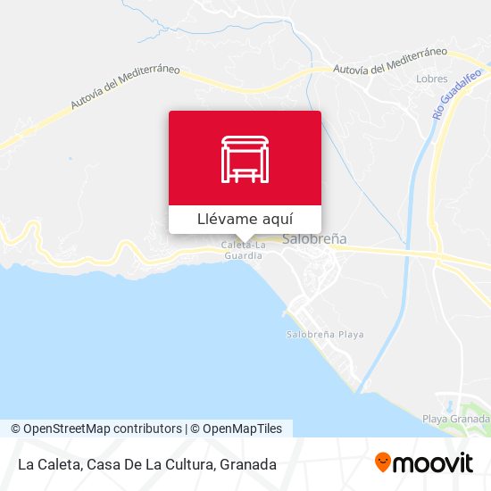 Mapa La Caleta, Casa De La Cultura