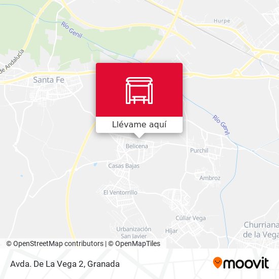 Mapa Avda. De La Vega 2