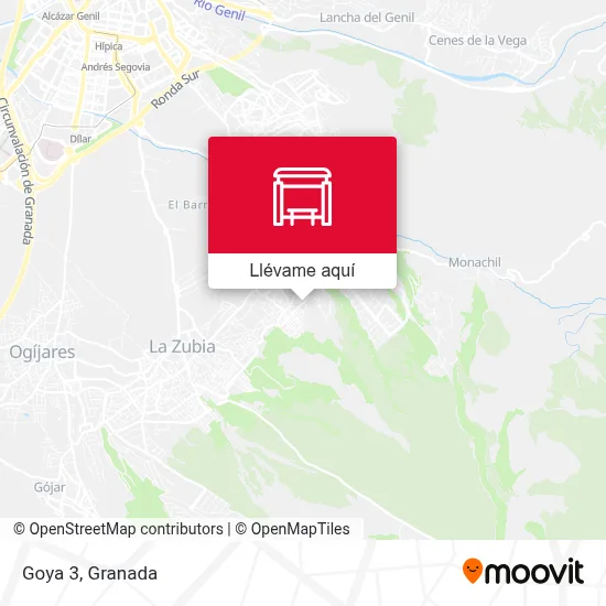 Mapa Goya 3