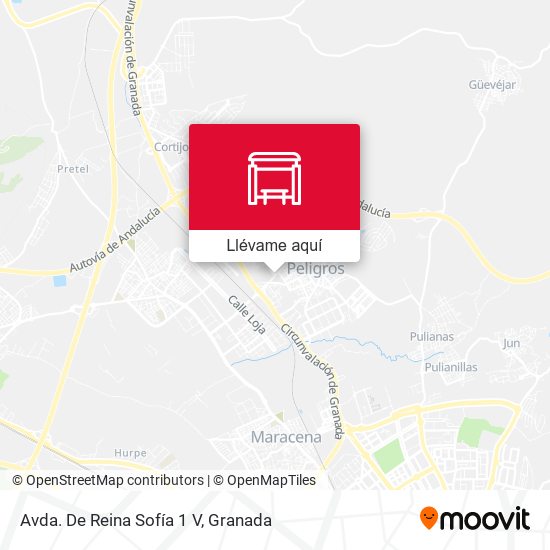 Mapa Avda. De Reina Sofía 1 V