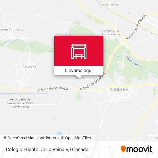 Mapa Colegio Fuente De La Reina V