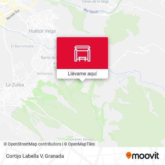Mapa Cortijo Labella V