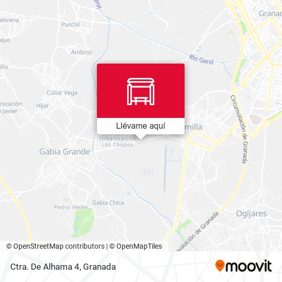 Mapa Ctra. De Alhama 4