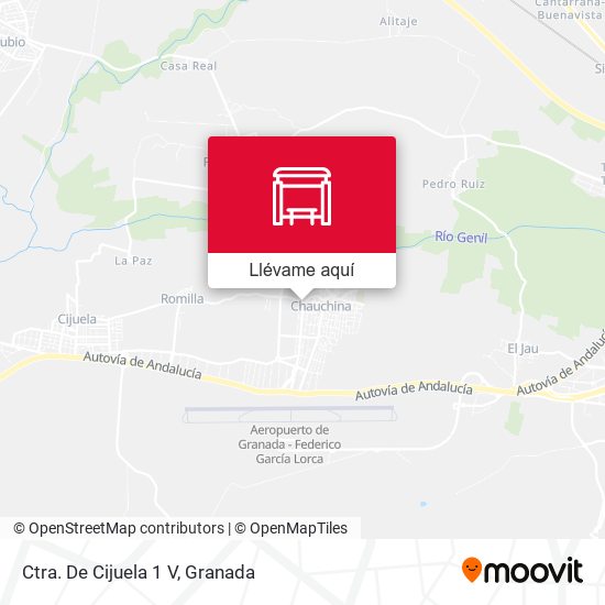 Mapa Ctra. De Cijuela 1 V
