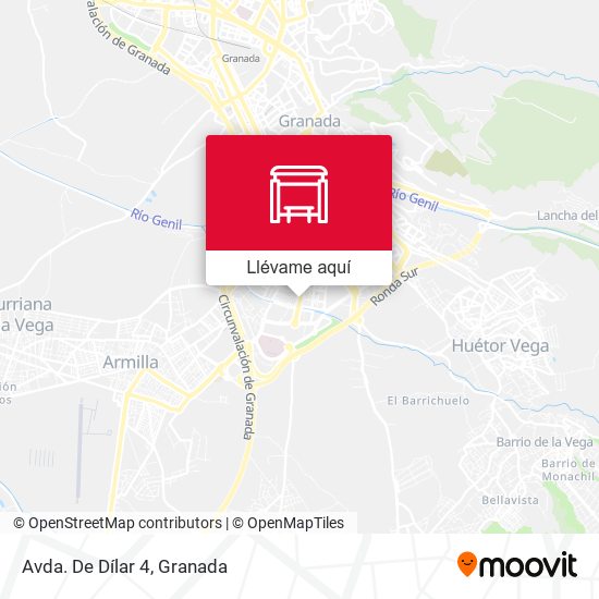 Mapa Avda. De Dílar 4