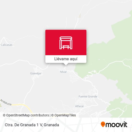 Mapa Ctra. De Granada 1 V
