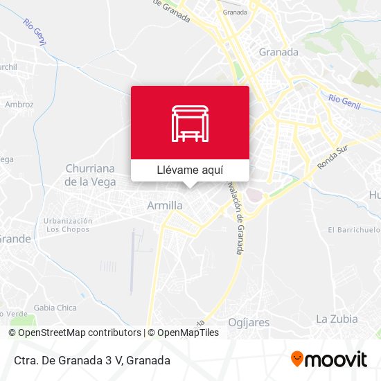 Mapa Ctra. De Granada 3 V