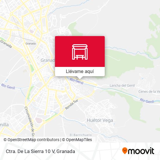 Mapa Ctra. De La Sierra 10 V