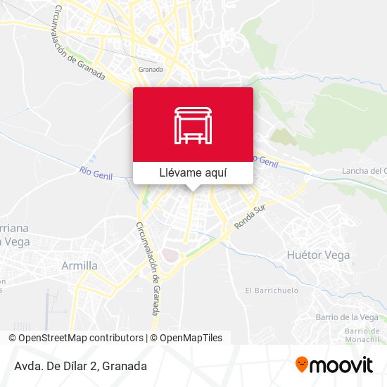 Mapa Avda. De Dílar 2