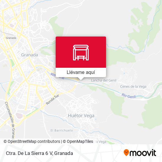 Mapa Ctra. De La Sierra 6 V