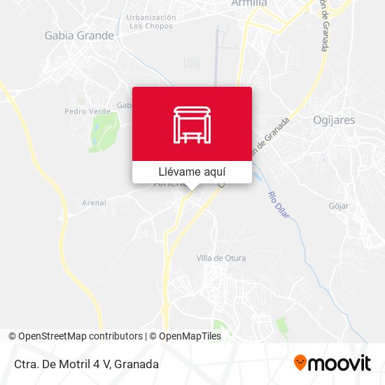 Mapa Ctra. De Motril 4 V