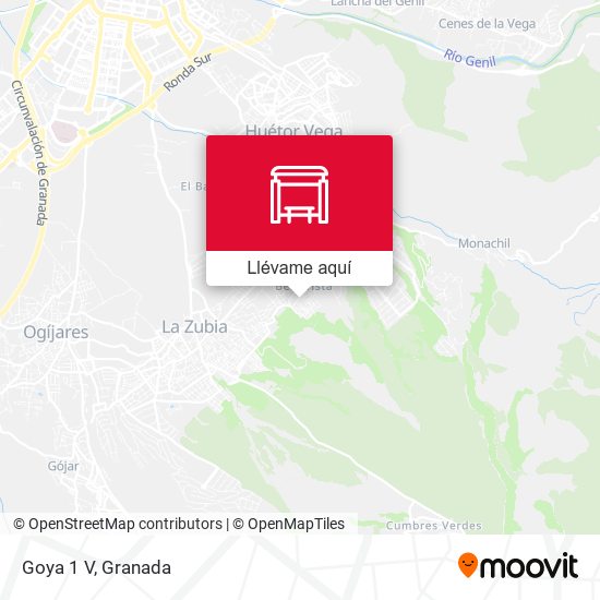 Mapa Goya 1 V