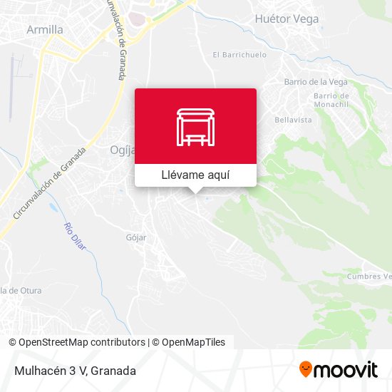 Mapa Mulhacén 3 V