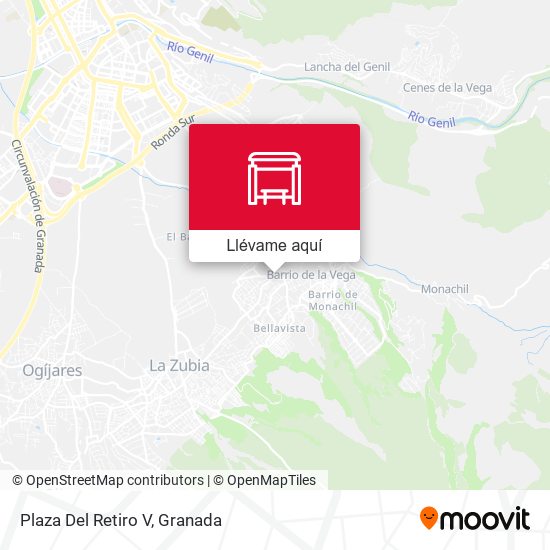 Mapa Plaza Del Retiro V