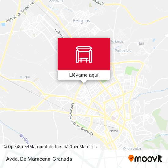Mapa Avda. De Maracena