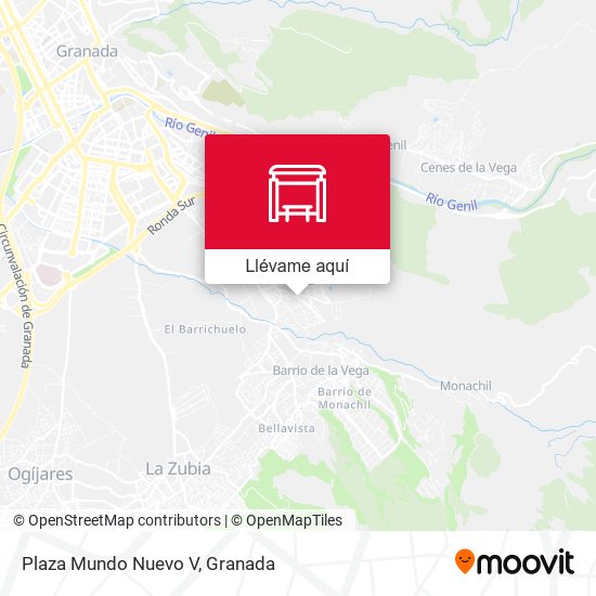 Mapa Plaza Mundo Nuevo V