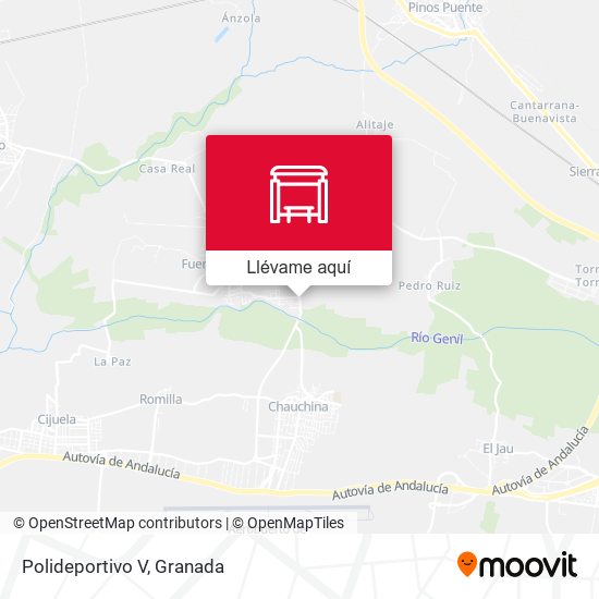Mapa Polideportivo V