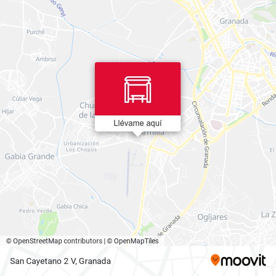 Mapa San Cayetano 2 V