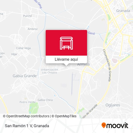 Mapa San Ramón 1 V