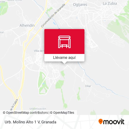 Mapa Urb. Molino Alto 1 V