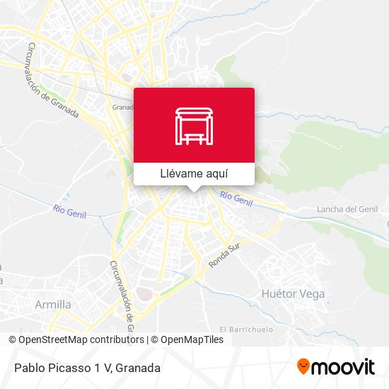 Mapa Pablo Picasso 1 V