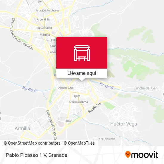 Mapa Pablo Picasso 1 V